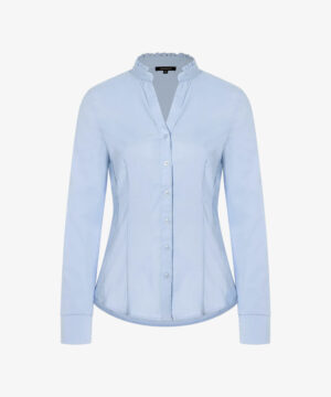 Baumwollshirt mit Rundhalsausschnitt